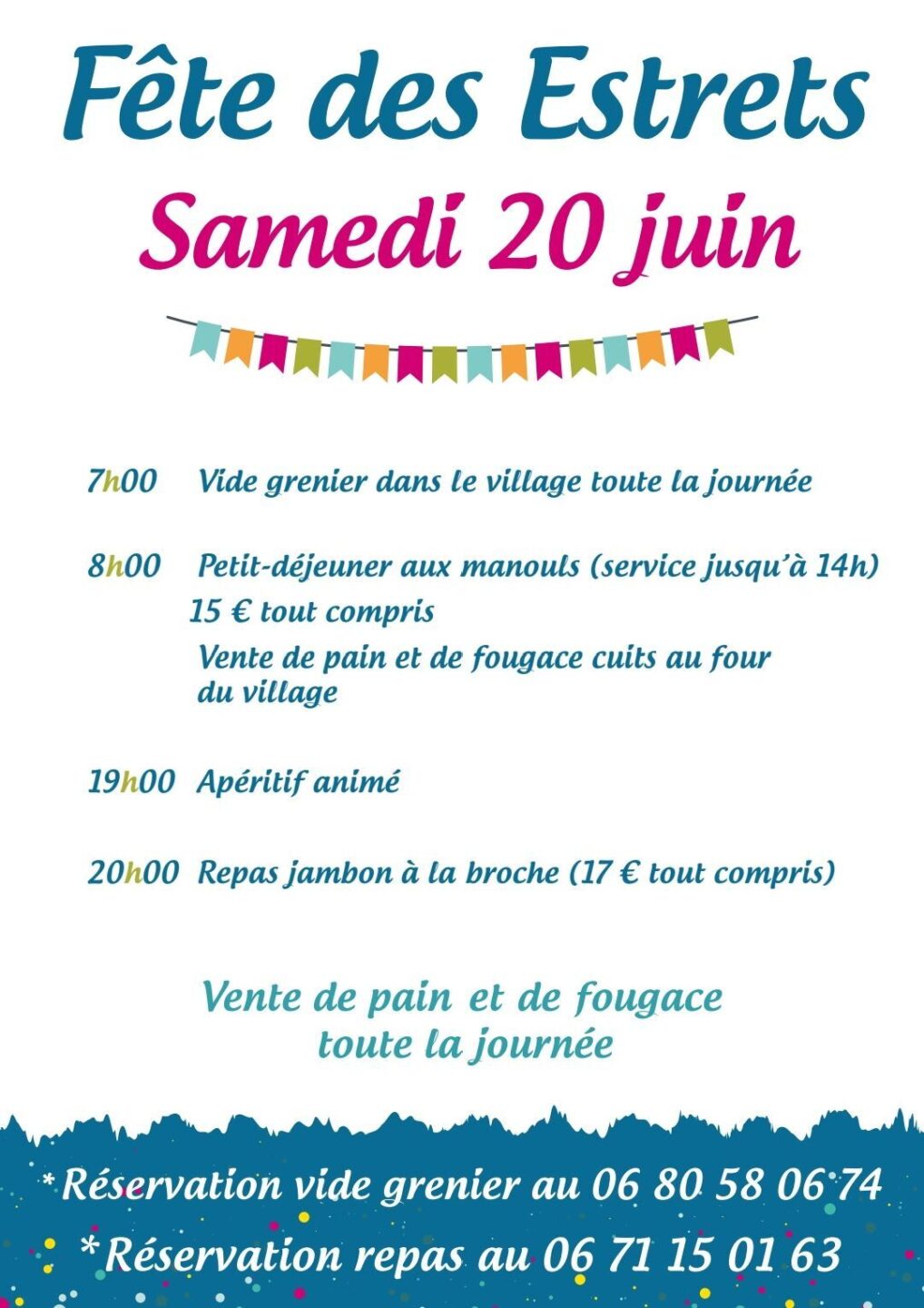 LA FÊTE DES ESTRETS Fontans