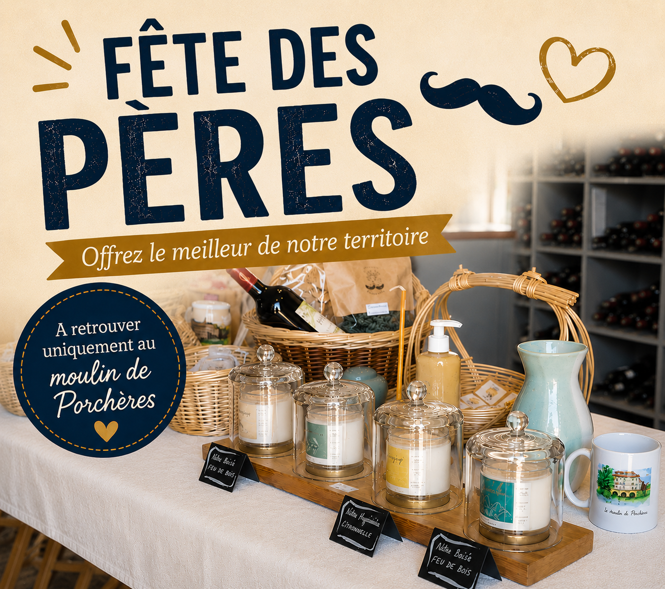 La fête des Pères au Moulin de Porchères Porchères