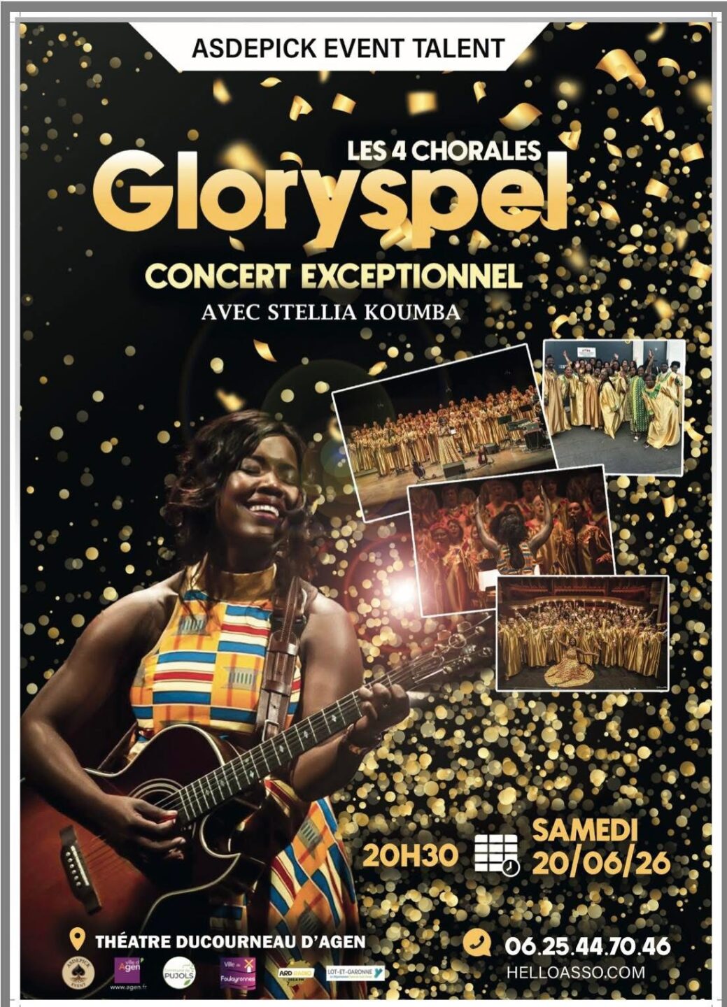 La Grande Dernière de GLORYSPEL Théâtre Ducourneau Agen