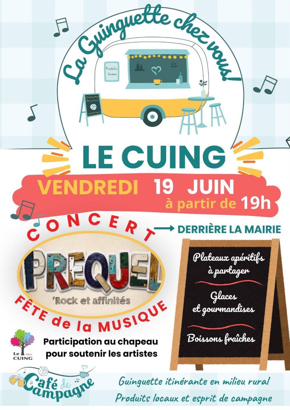 LA GUINGUETTE CHEZ VOUS Le Cuing