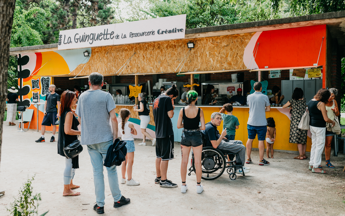 La Guinguette de La Ressourcerie Créative La Guinguette Créative Paris