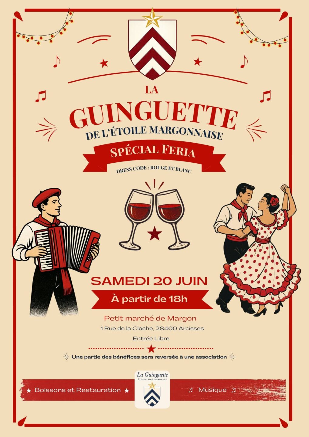 La Guinguette de l’Etoile Margonnaise Arcisses