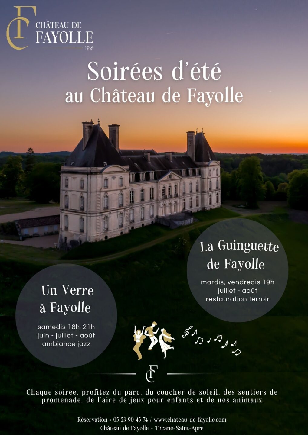 La guinguette du château les mardis et vendredis  Tocane-Saint-Apre