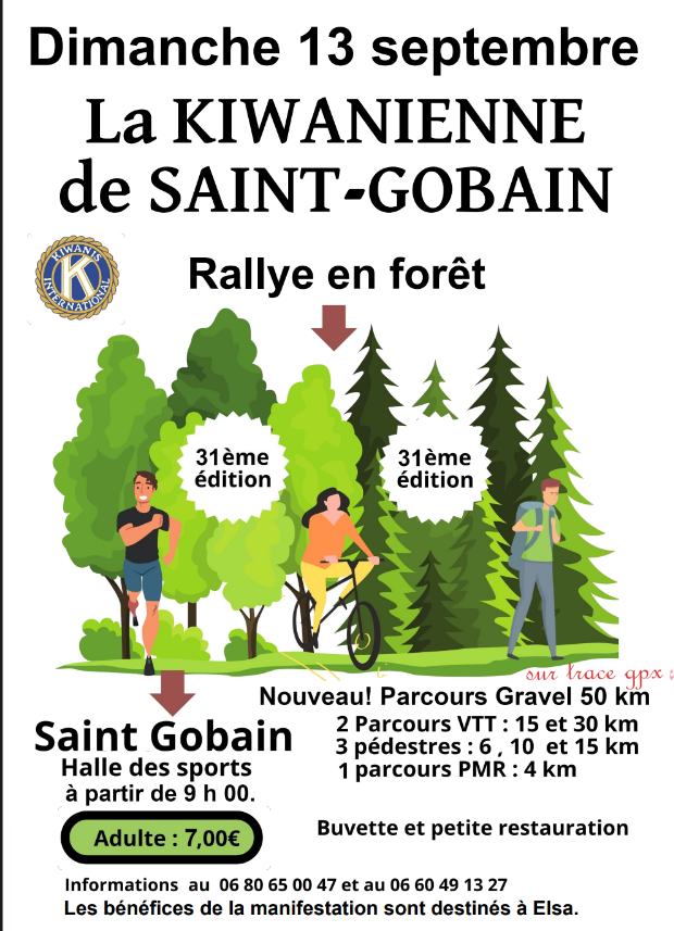 La kiwanienne de Saint Gobain Saint-Gobain