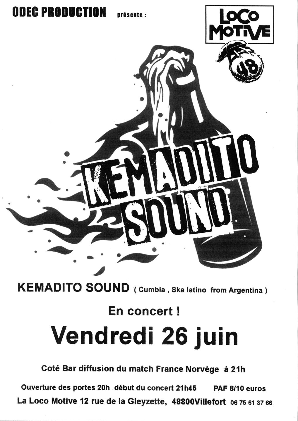 LA LOCO KEMADITO SOUND Villefort