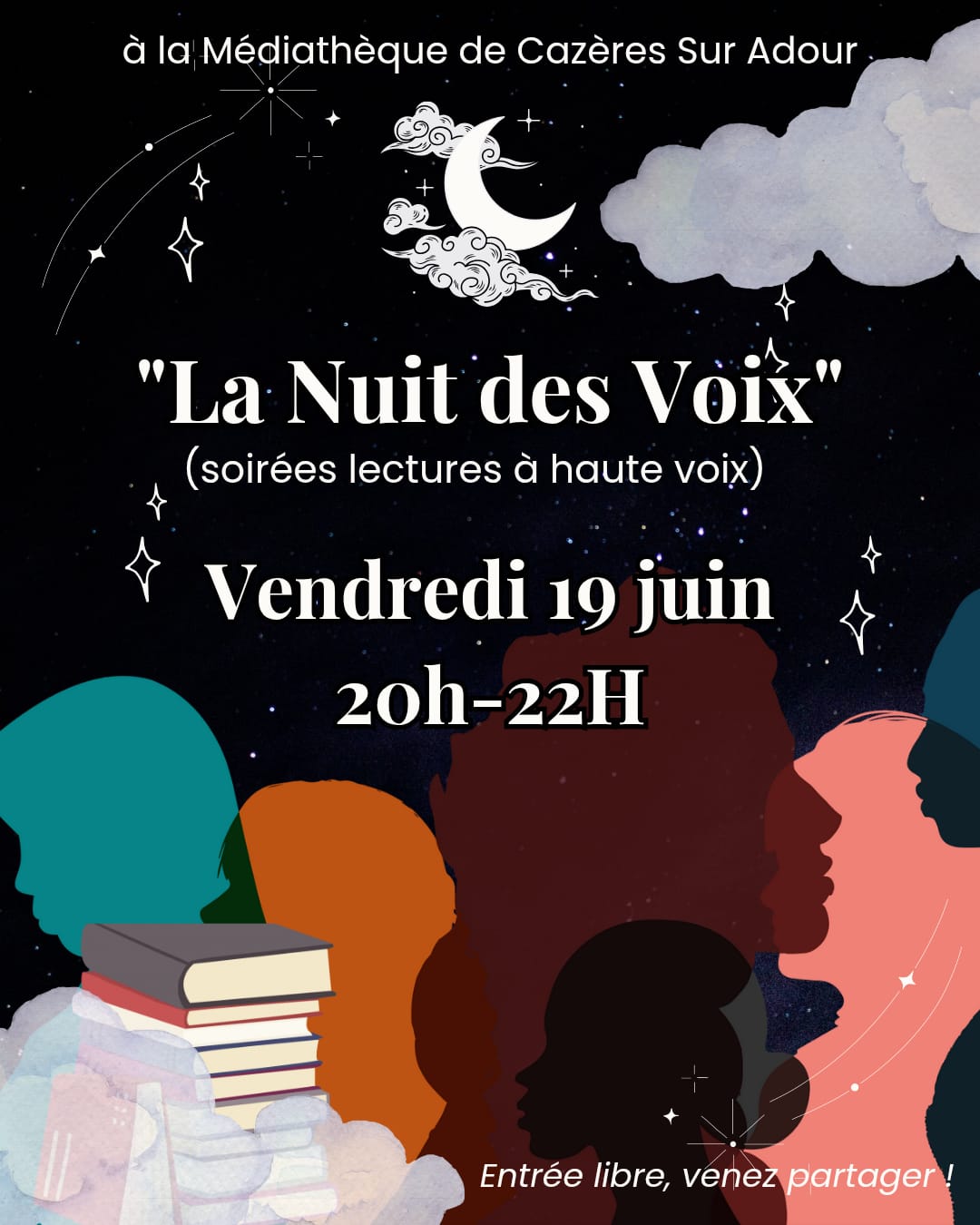 La nuit des voix Cazères-sur-l’Adour