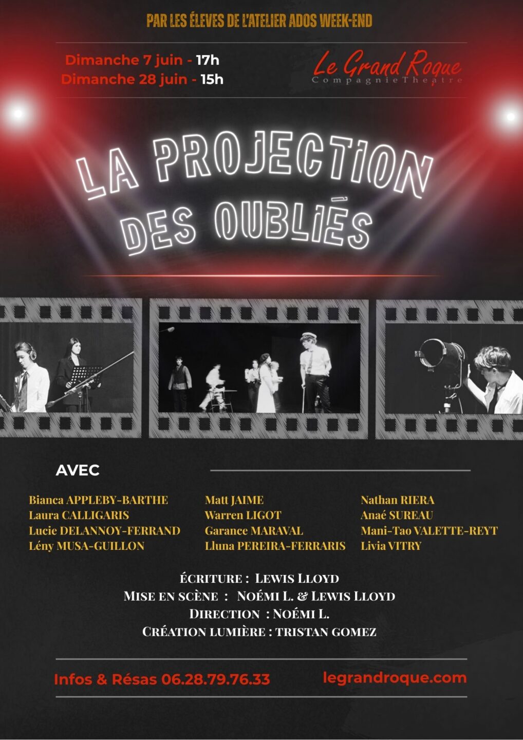LA PROJECTION DES OUBLIÉS  Carbonne