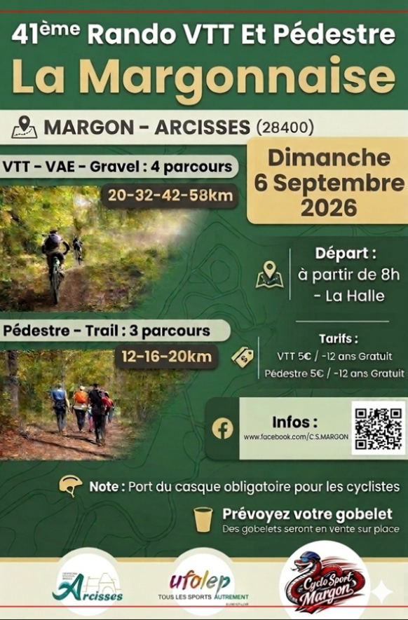 La randonnée margonnaise 2026 Arcisses