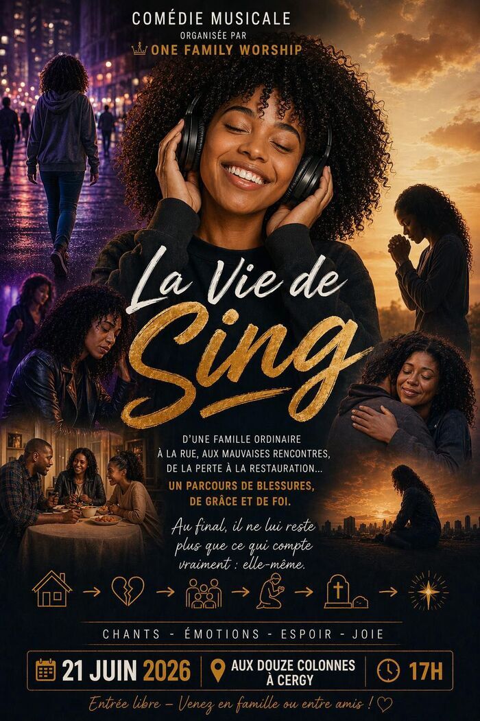 La vie de sing, 23 place des Colonnes Hubert Renaud, Cergy