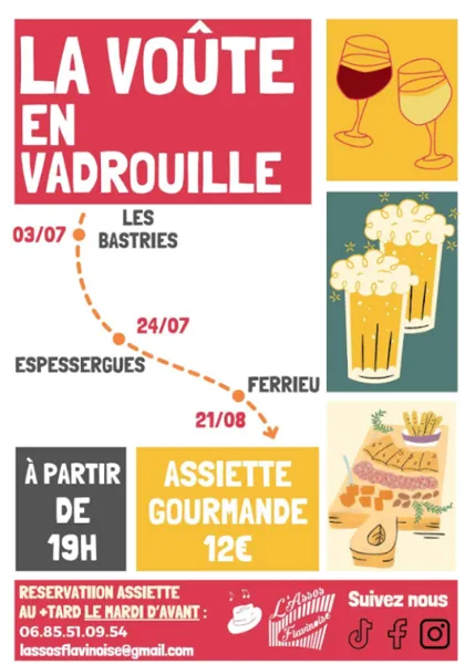 La voûte en vadrouille  Flavin