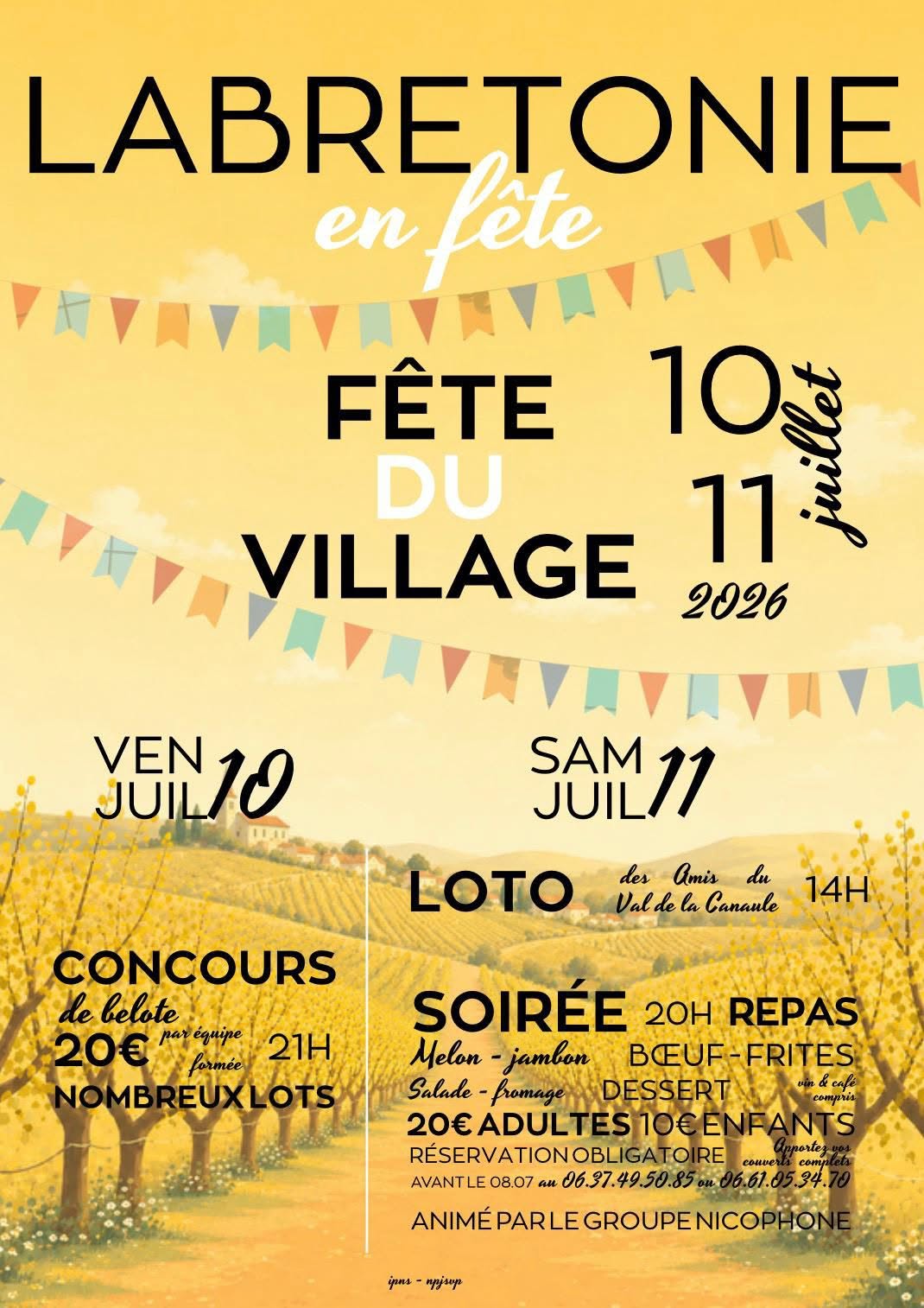 Labretonie en fête ! Village Labretonie 2026-07-10