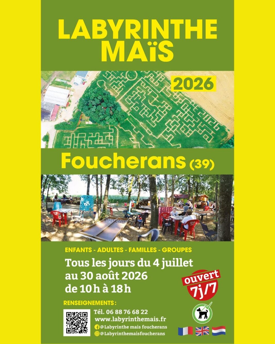 Labyrinthe de Mais Labyrinthe de Mais Foucherans