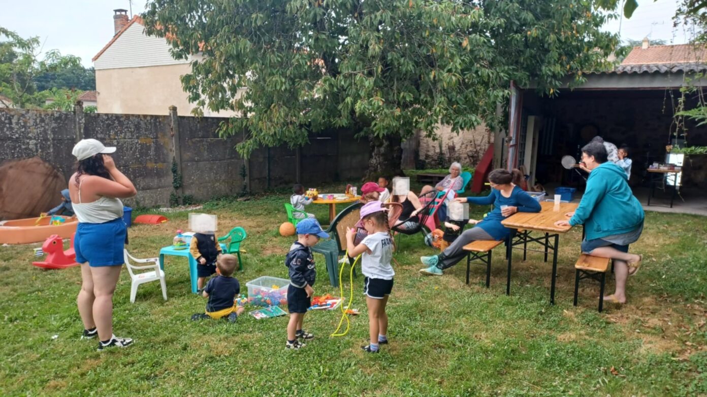 LAEP en extérieur Jardin de Cézanne Châtillon-sur-Thouet