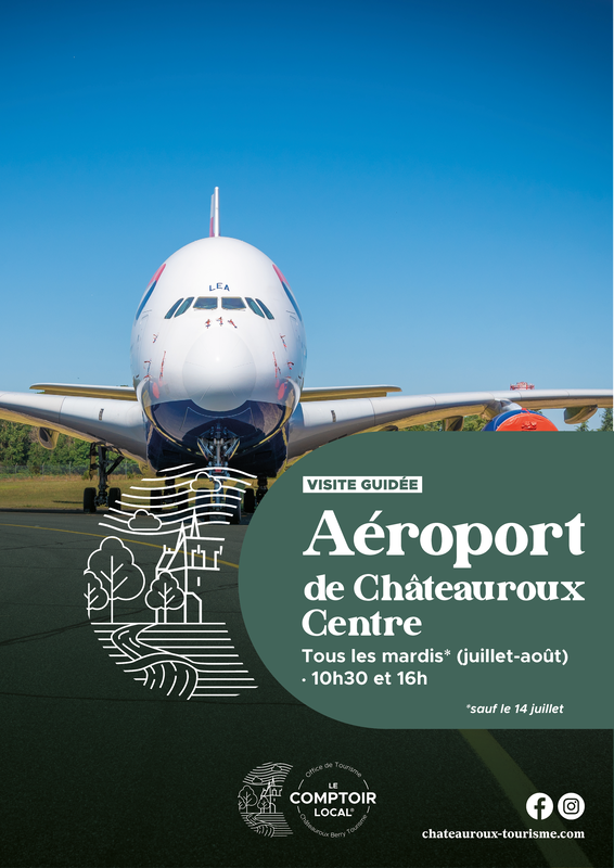 L’aéroport de Châteauroux-Centre Déols