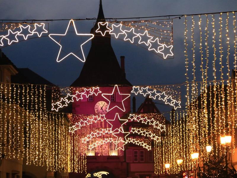 Lancement des illuminations Rosheim