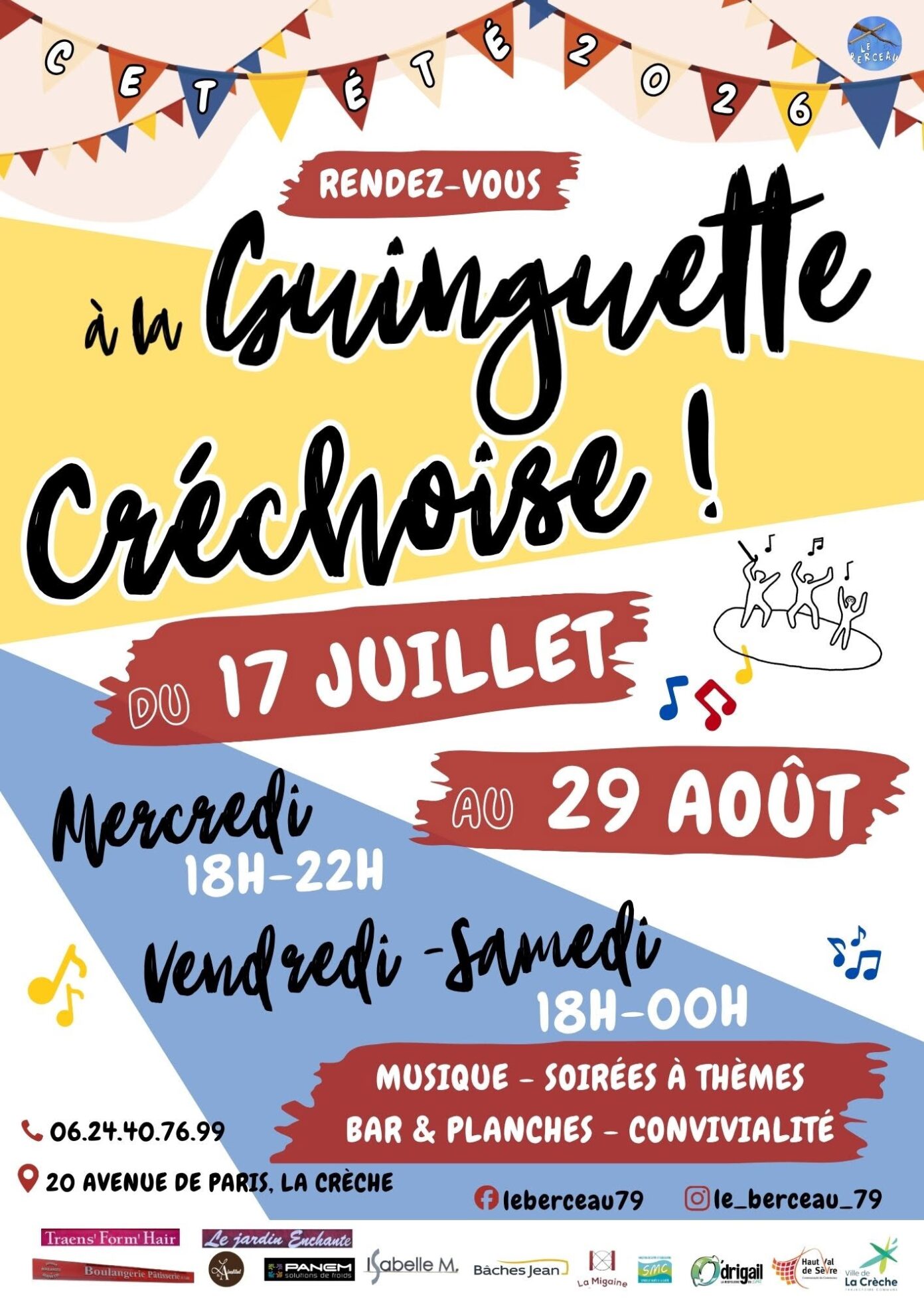 Le Berceau Guinguette La Crèche