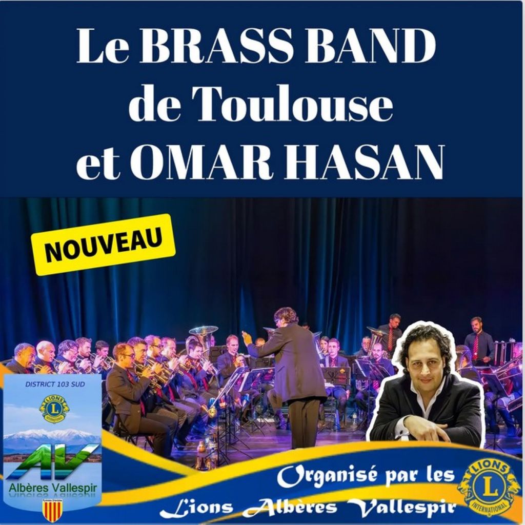 LE BRASS BAND DE TOULOUSE ET OMAR HASAN Saint-Estève