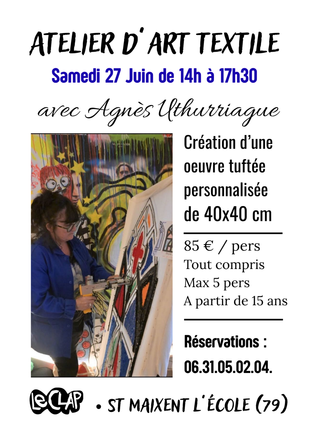 Le Cap Atelier d&rsquo;Art Textile Le Cap Saint-Maixent-l&rsquo;École