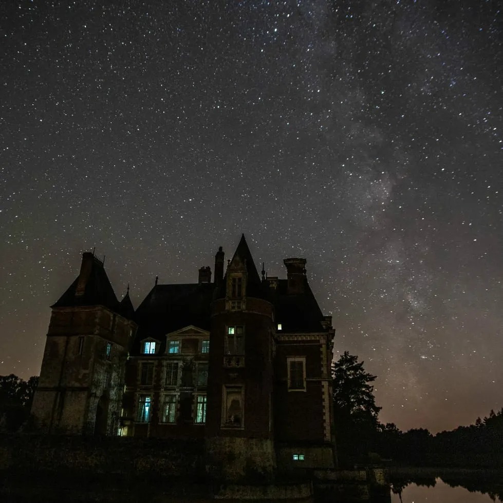 Le Château de La Bussière sous les étoiles La Bussière