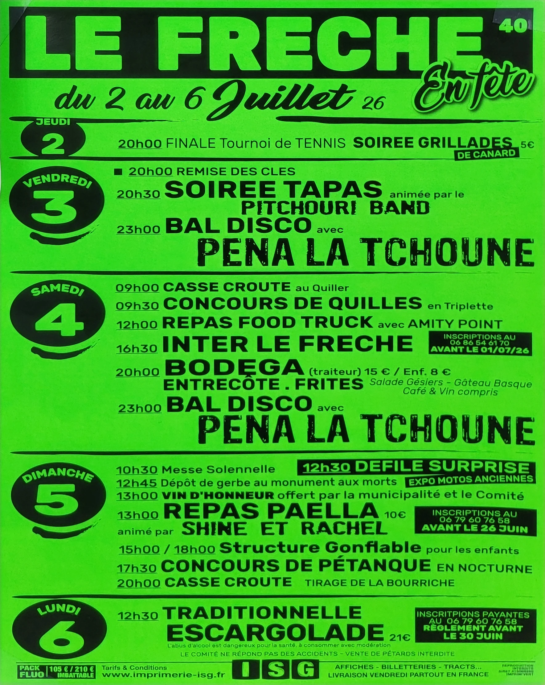 Le Frêche en Fête  Le Frêche 2026-07-02