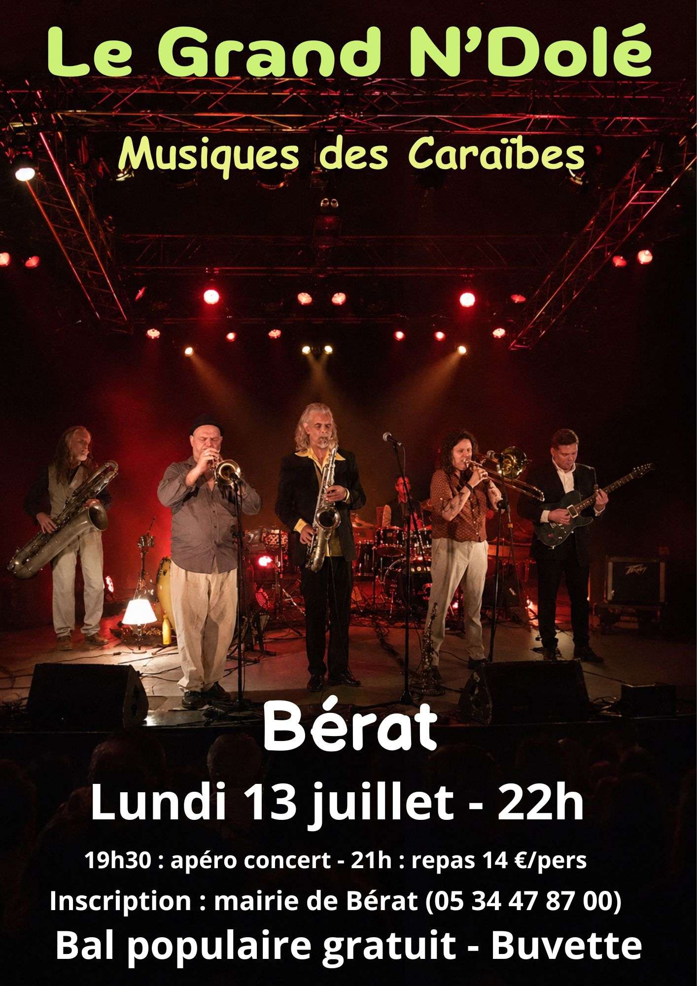 LE GRAND N'DOLÉ BERAT Bérat 2026-07-13