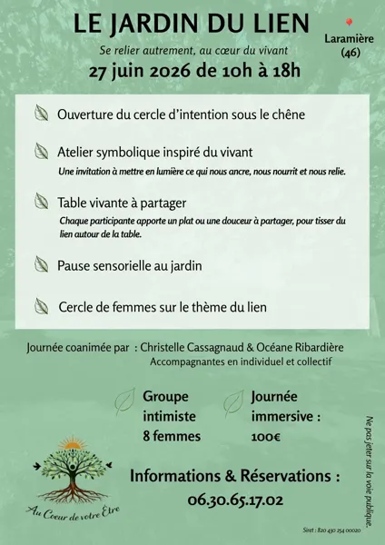 Le jardin du lien Loupiac Laramière 2026-06-27