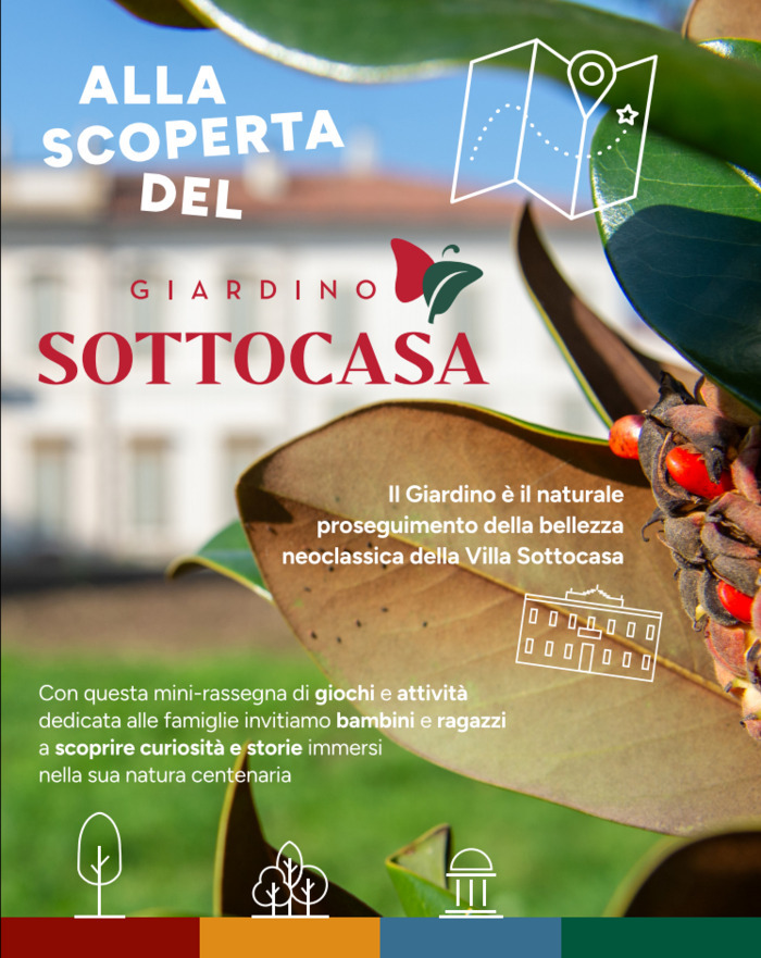 Le jeu de l’orienteering, Giardino Sottocasa, Vimercate
