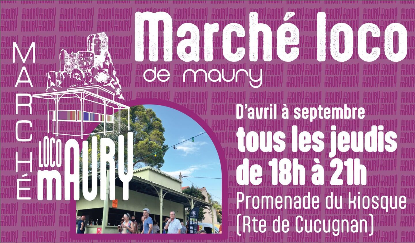 LE MARCHÉ LOCO DE MAURY Maury