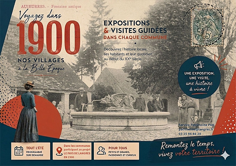 Le Pays de Langres en 1900 à Aujeurres Aujeurres