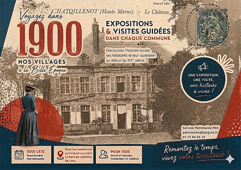 Le Pays de Langres en 1900 à Chatoillenot Le Val-d’Esnoms