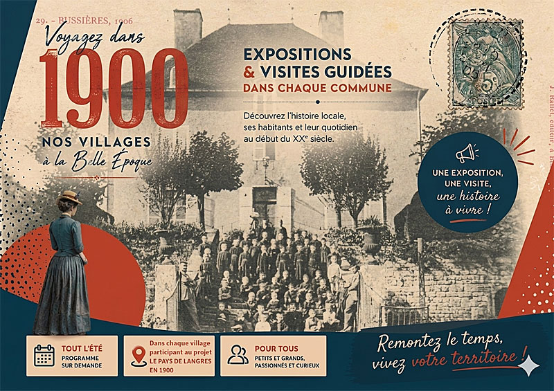 Le Pays de Langres en 1900 Visites-flash à Bussières-les-Belmont Champsevraine