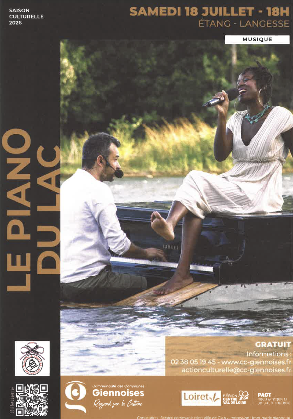 Le Piano du Lac  Langesse