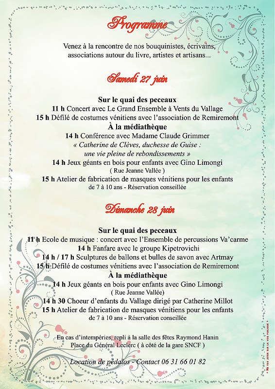 Le quai des bouquinistes à Joinville Joinville
