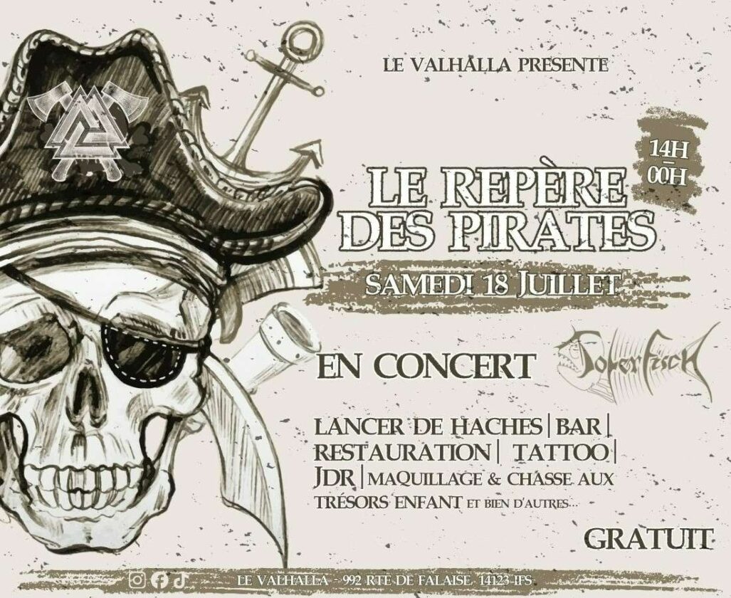 Le répère des pirates Le Valhalla Ifs