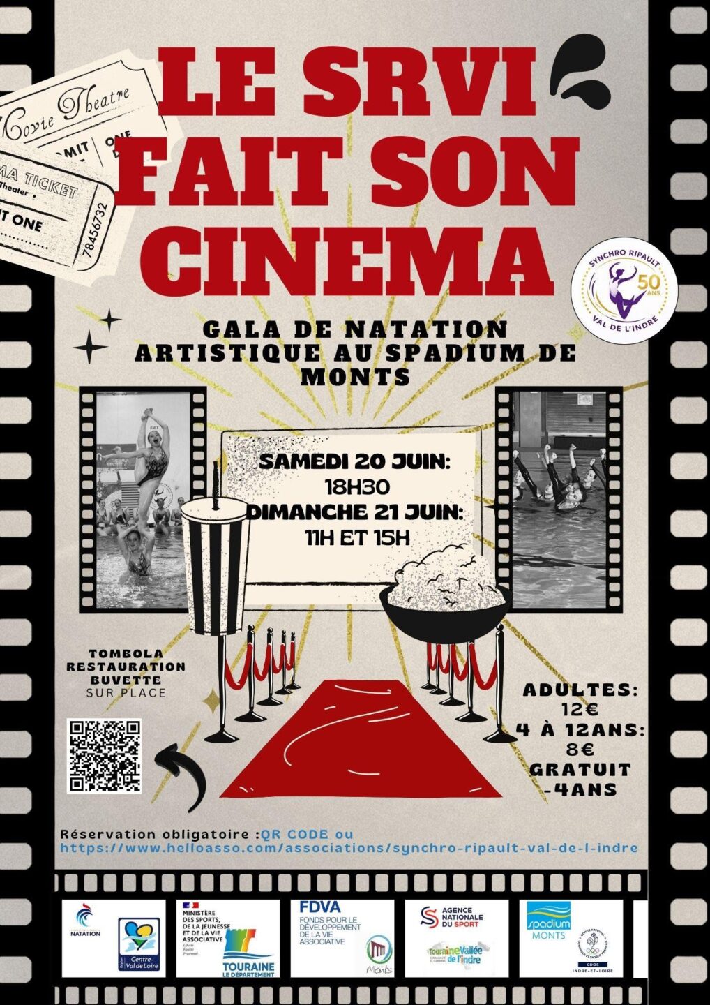 Le SRVI fais son cinéma  Monts
