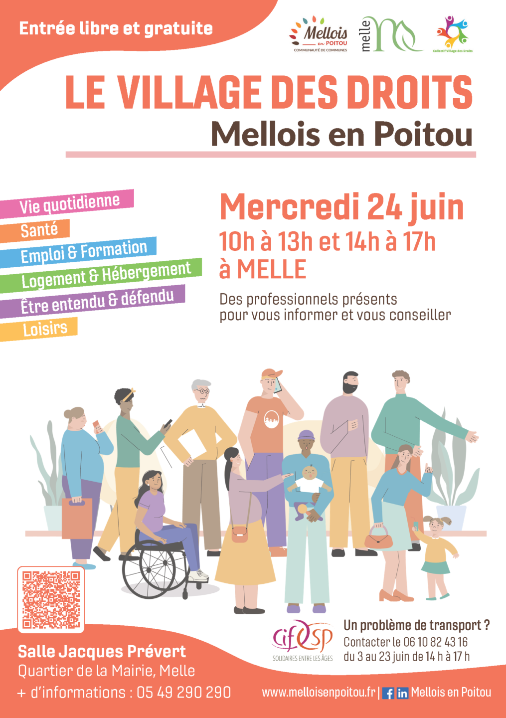 Le village des droits Melle