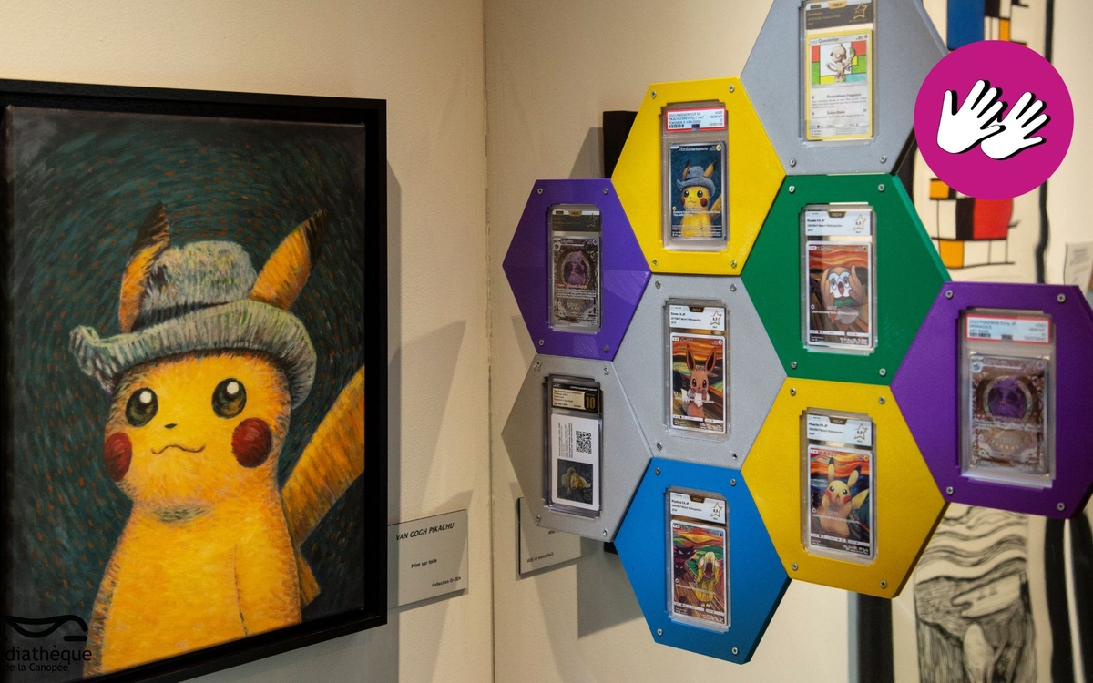 Lectures LSF/FR au Musée en Herbe pour l’exposition « Admirez les tous, exposition hommage à Pokémon. » Musée en Herbe Paris