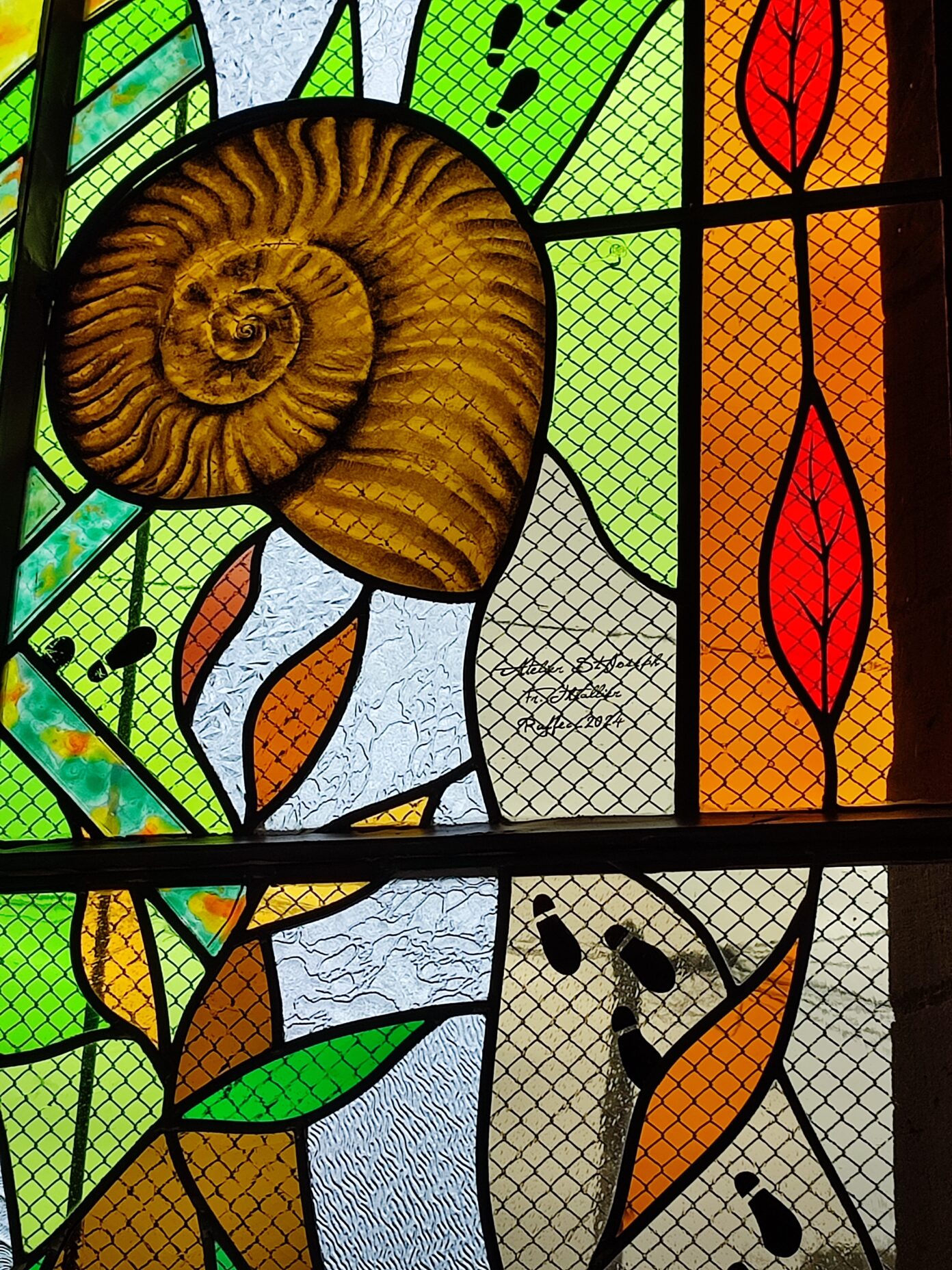 L&rsquo;Eglise Saint-Gilles et ses vitraux  Saint-Coutant