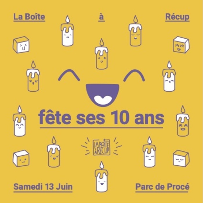Les 10 ans de La Boîte à Récup Parc de Procé Nantes