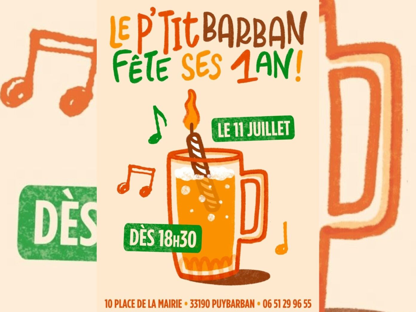 Les 1ans du P&rsquo;tit barban Le P&rsquo;tit Barban Puybarban