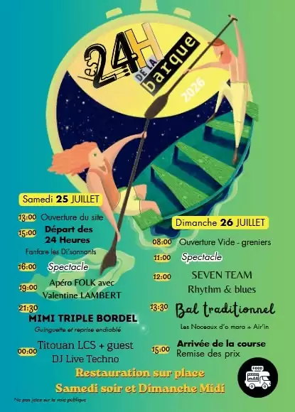 Les 24 Heures de la Barque à Saint-Hilaire-la-Palud  Saint-Hilaire-la-Palud