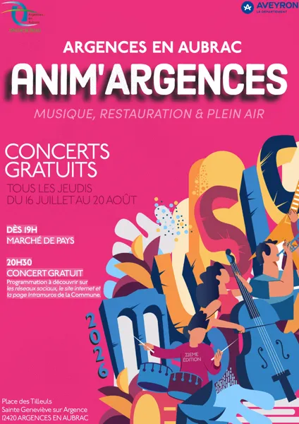 Les Anim'Argences Place des Tilleuls