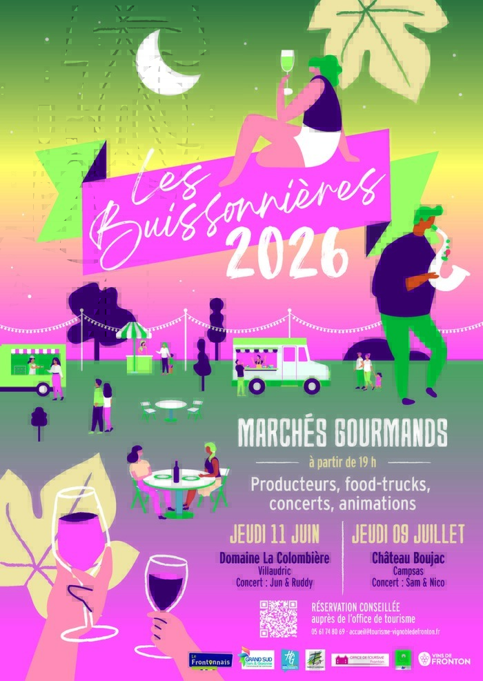 LES BUISSONNIERES 2026 Château Boujac Campsas