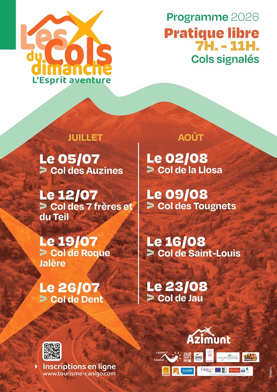 LES COLS DU DIMANCHE COL DE JAU  Prades