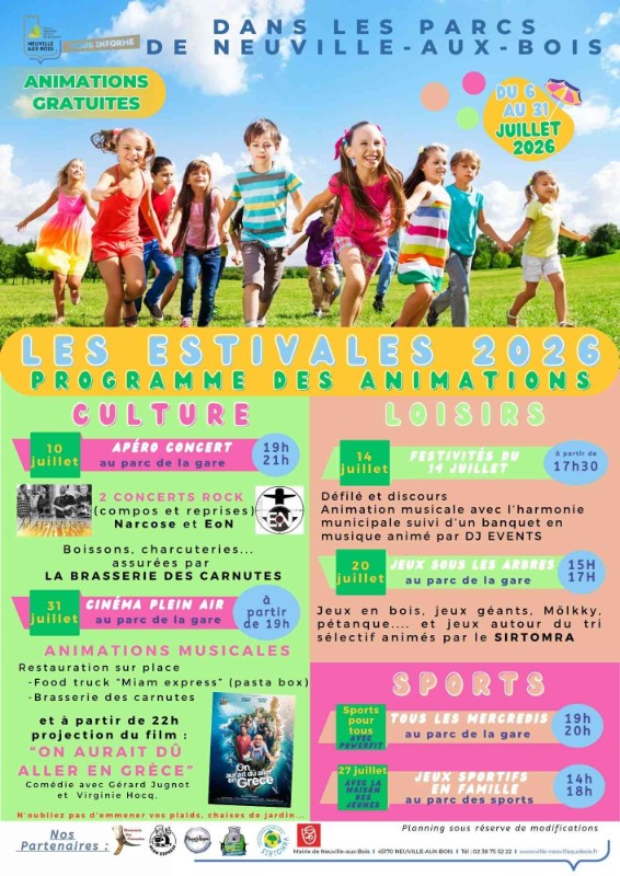 Les Estivales Apéro concert Neuville-aux-Bois  Neuville-aux-Bois