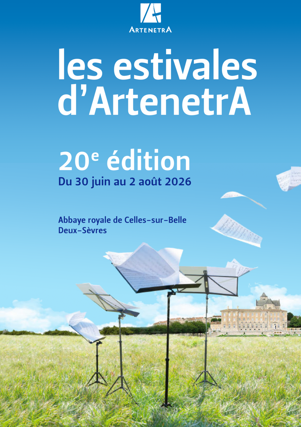Les Estivales d’ArtenetrA · 20e édition  Celles-sur-Belle