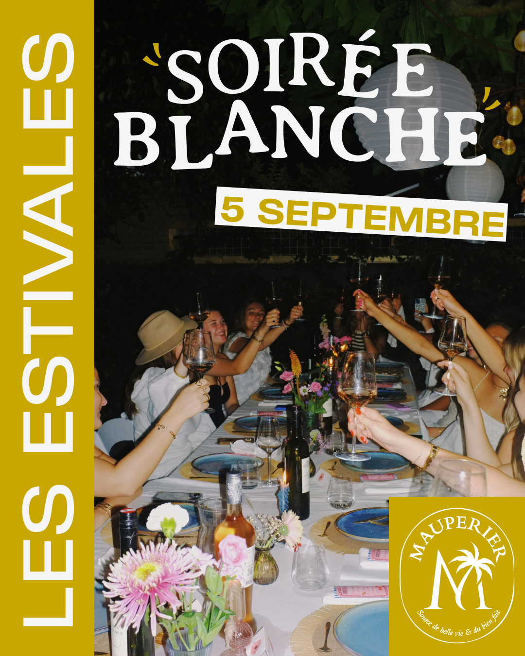 Les Estivales de MAUPERIER soirée blanche  Les Salles-de-Castillon 2026-09-05