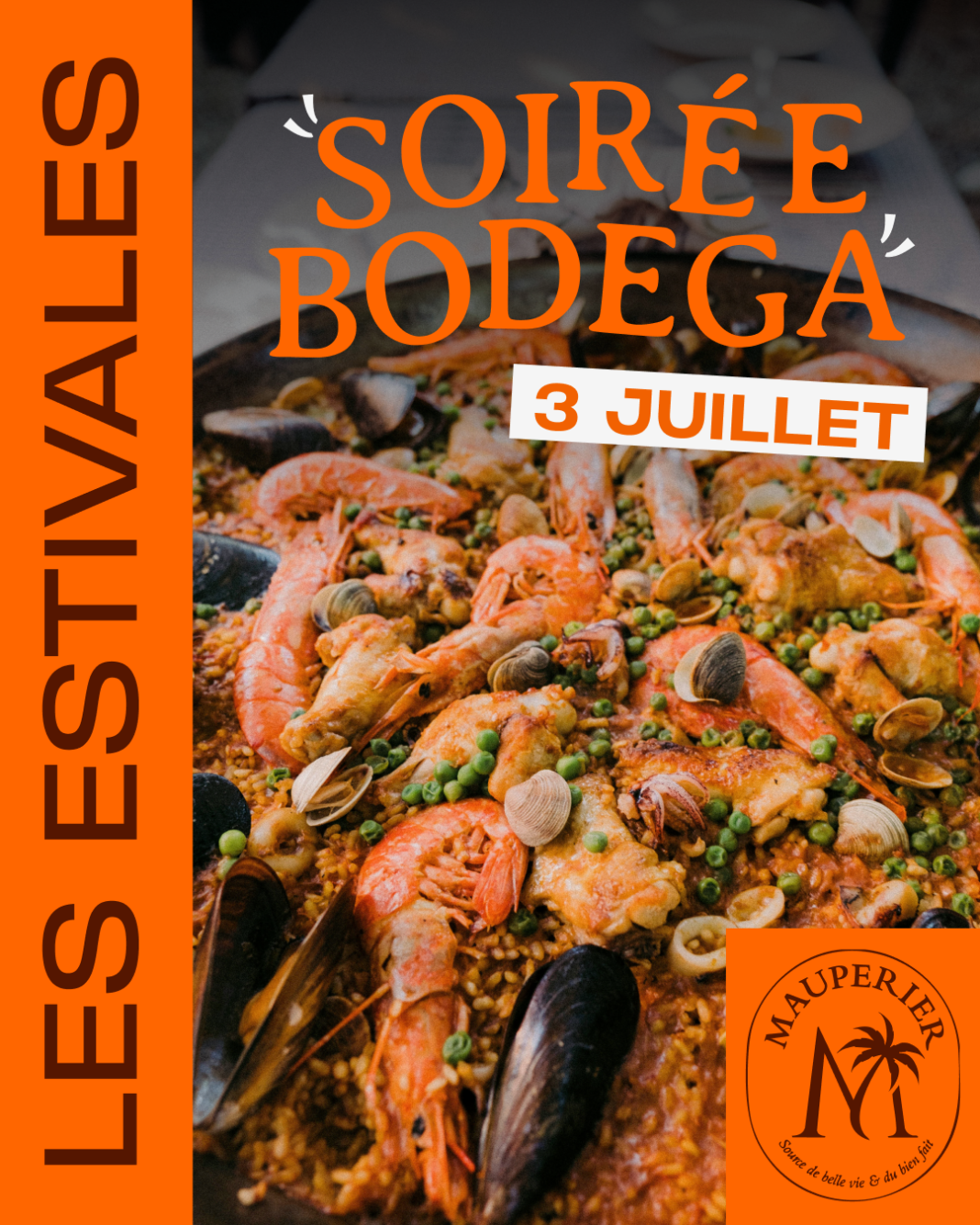 Les Estivales de Mauperier soirée Bodéga le 3 juillet  Les Salles-de-Castillon