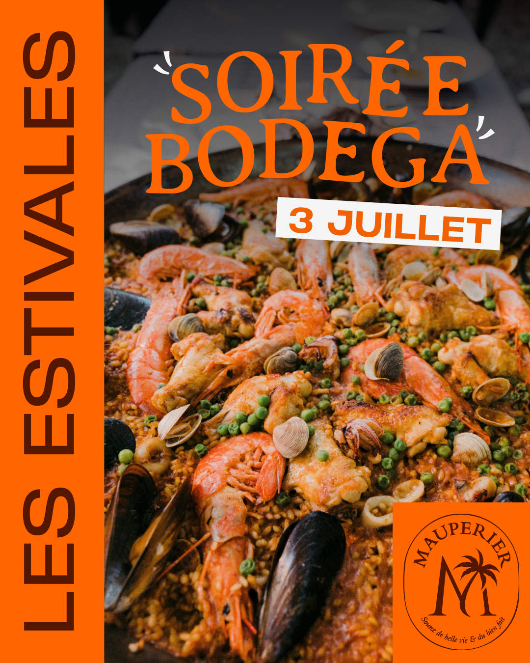 Les Estivales de Mauperier soirée Bodéga le 3 juillet 1 Lieu dit Mauperier Les Salles-de-Castillon 2026-07-03