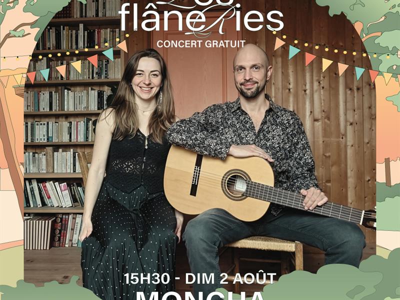 Les Flâneries Moncha Chanson française 1B Av. Général Mangin Verdun 2026-08-02